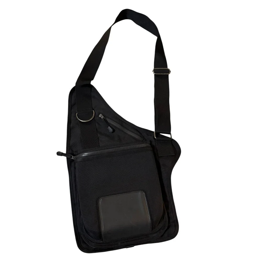 Public Banana Black Techwear Holster Bag - Crossbody Sling Tactical EDC Pouch
